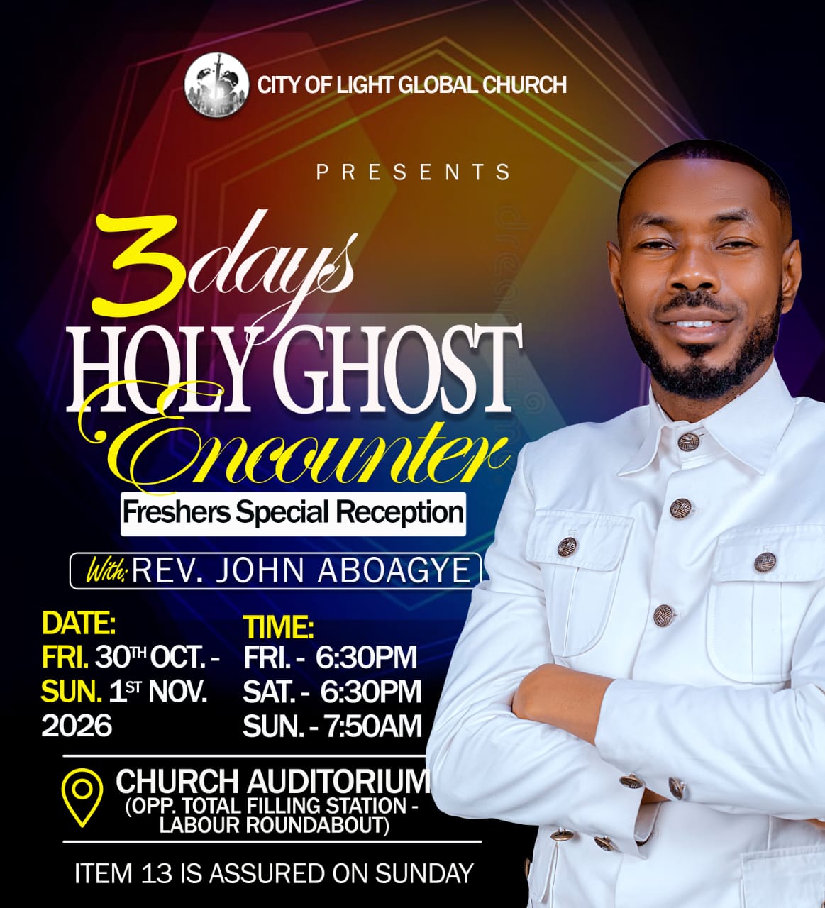 3 Days Holy Ghost Encounter